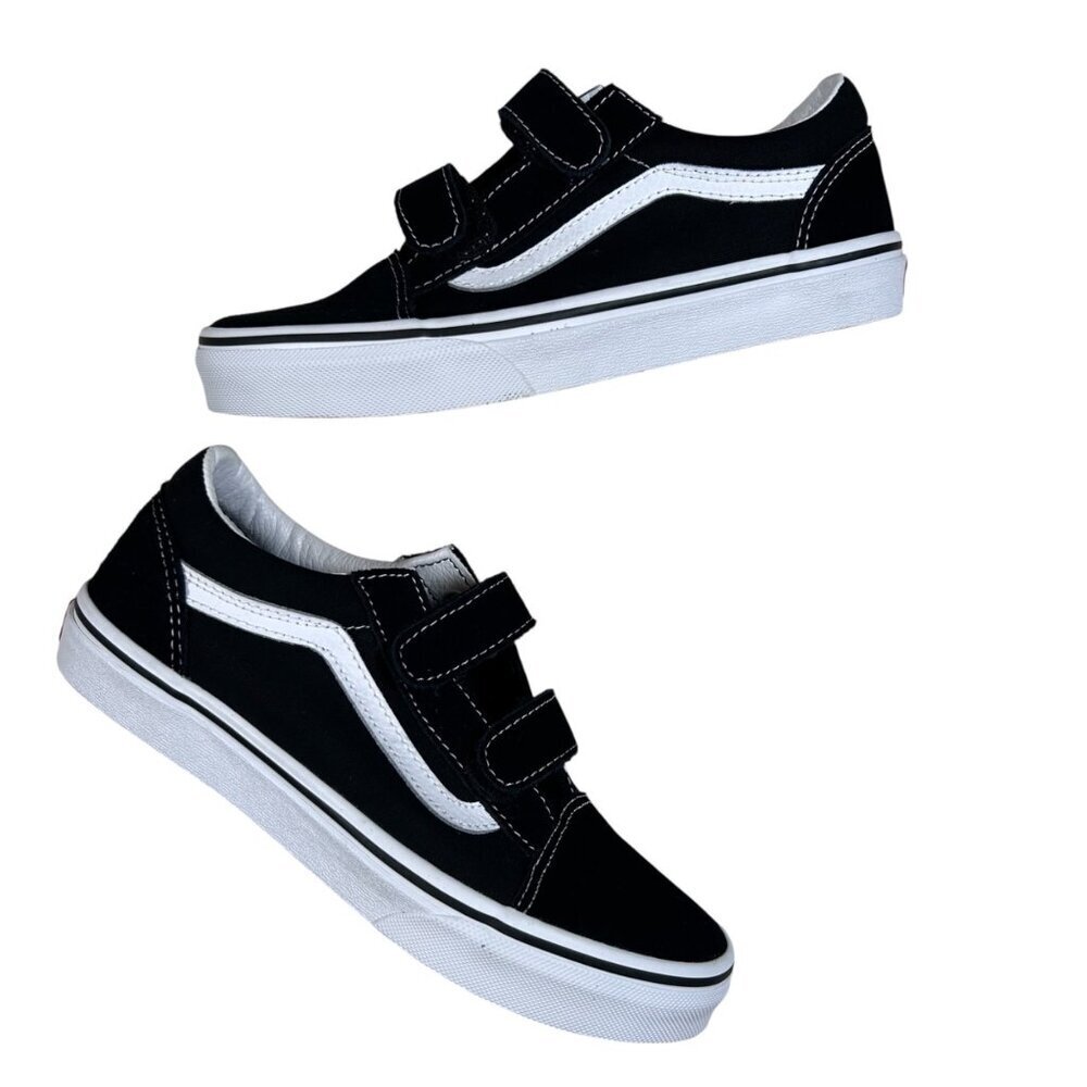 Vans Old Skool V 4.5 Juniors White Black Skater Streetwear Casual